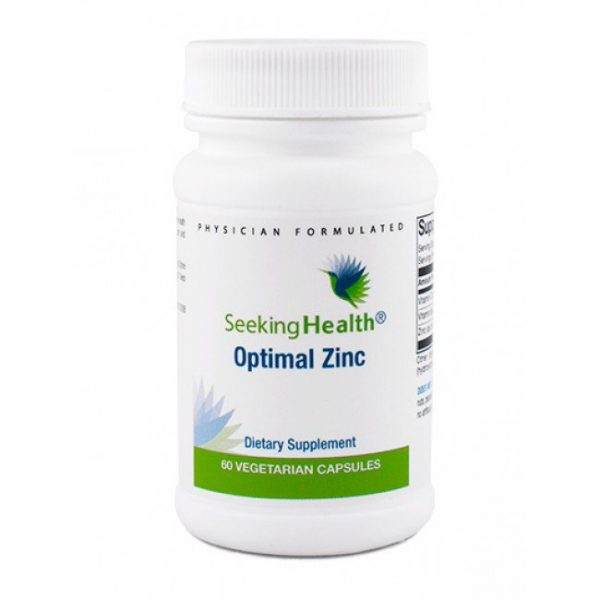 Optimal Zinc 60 Vegetarian Capsules NutrimentRx